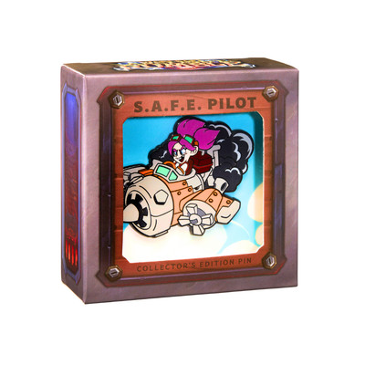 Blizzard Warcraft Rumble S.A.F.E. Pilot Pin BlizzCon Safe Anstecker Patch Badge