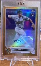 2022 Topps Chrome Update Gold Refractor /50 Kevin Smith #AC-KS Rookie Auto RC