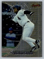 1997 Bowman's Best Baseball #3 Albert Belle - VG - Chicago White Sox
