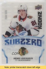 2018-19 Upper Deck Ice Sub Zero Rookie 94/999 Henri Jokiharju #SZ-30 READ 4t6
