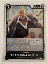 St. Shepherd Ju Peter OP13-084 Carrying On His Will Foil Rare