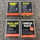 Atari 2600 Game Lot CBS Electronics Game Lot Of 4 Tested
