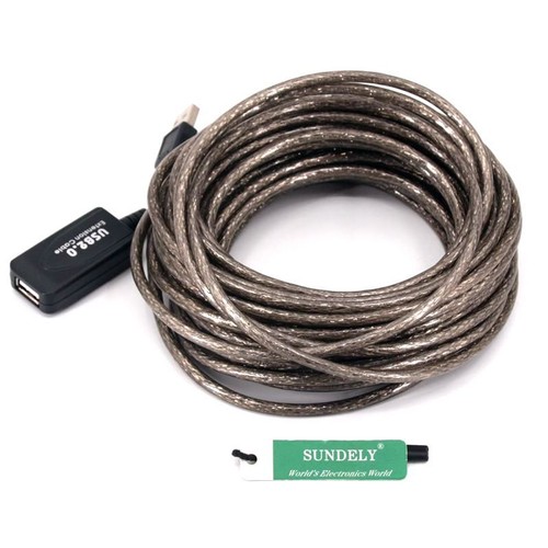Latest 5M Long Reaching USB Active Repeater Extension Cable Booster Lead Extend - Picture 2 of 6