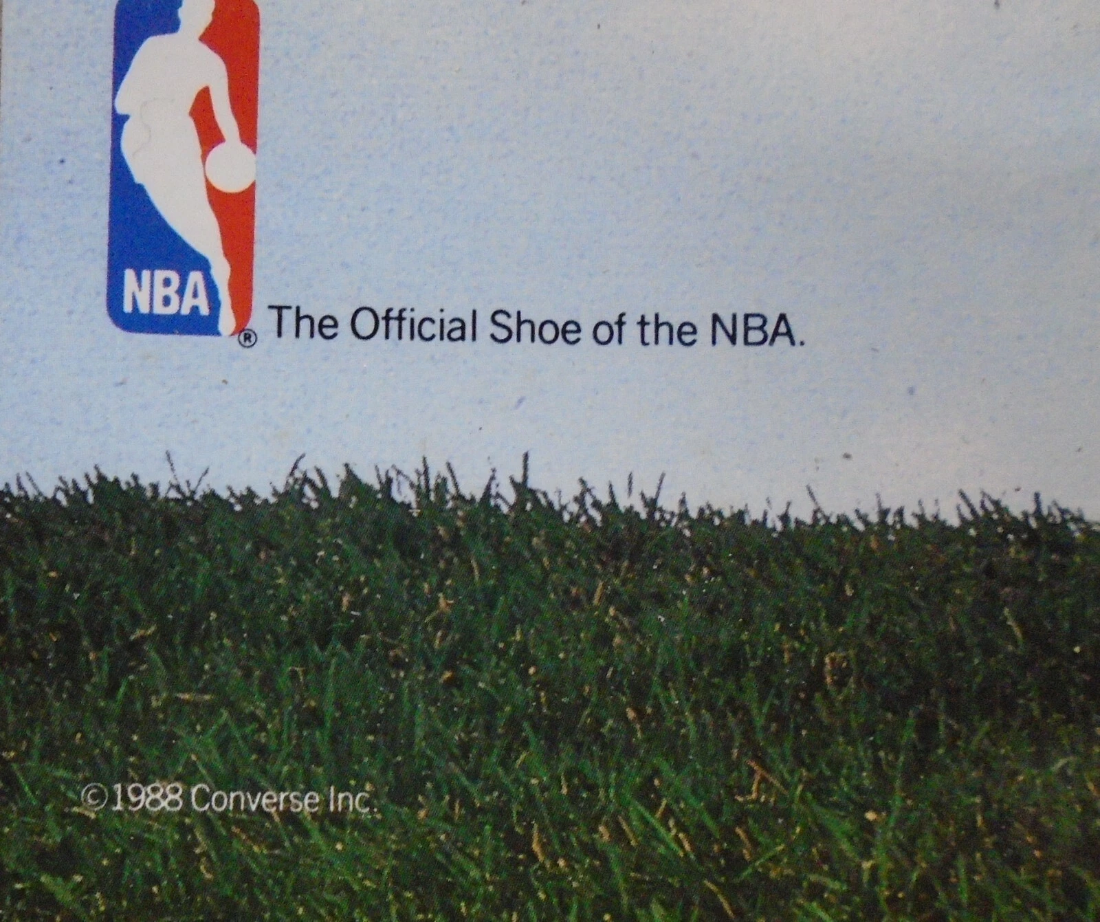 LARRY BIRD CONVERSE POSTER LIVING LEGEND ORIGINAL NICE CONDITION