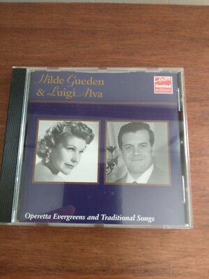 Hilde Gulden & Luigi Alva: Operetta Evergreens & Traditional Songs. CD, VG.
