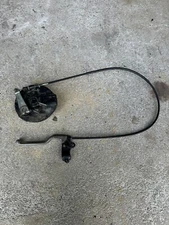 1992 Suzuki DS 80 OEM Front Brake Drum Assembly, Cable, and Lever