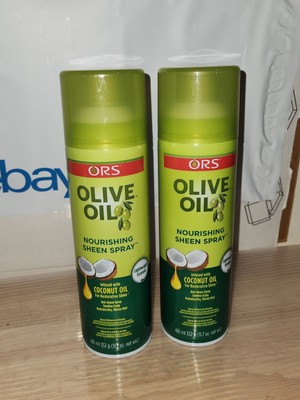 ORS Olive Oil Nourishing Sheen Spray – Glanzspray Mit Olivenöl & Vitamin E, 4er Pack