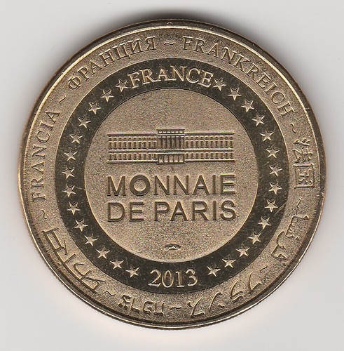 A 2013 TOKEN MEDAILLE MONNAIE DE PARIS -- 60 128 N°4 PARC ASTERIX 1989 - 2013 - Picture 2 of 2