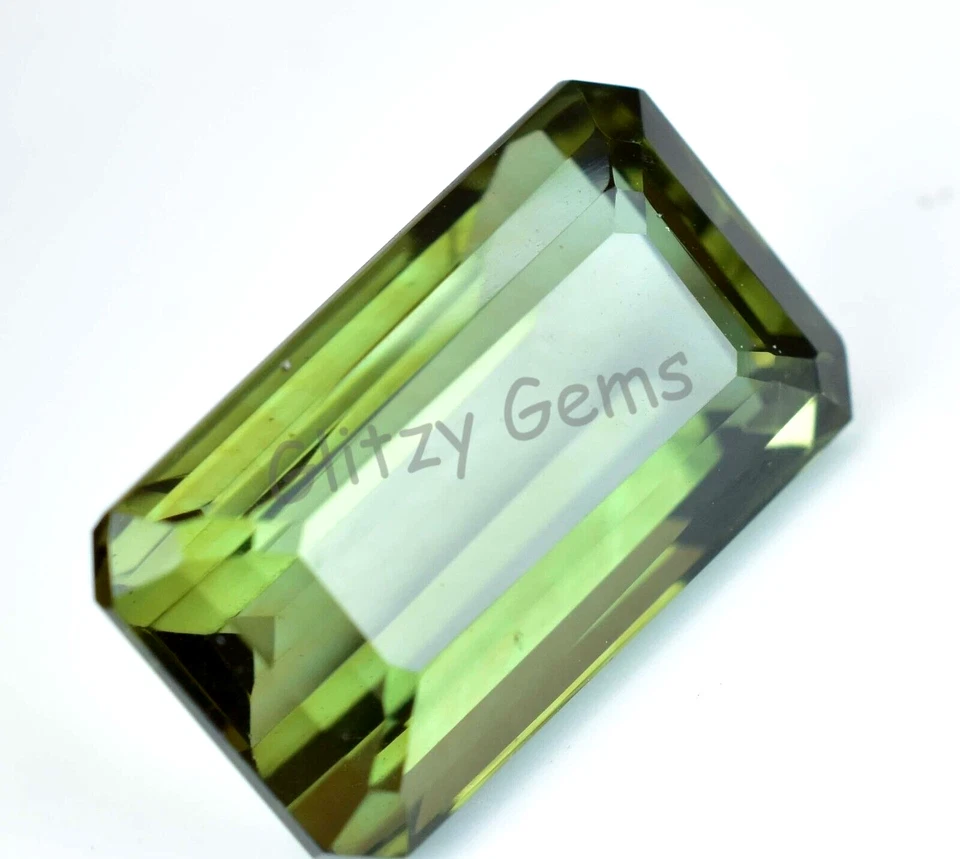 Natural Hiddenite Kunzite 23.00 Ct Radiant Certified Rare Found Loose Gemstone - Image 3 of 4