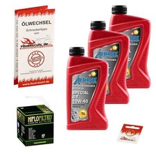 Kit olio motore Kawasaki VN 800 Classic 96-98 VN800B ALPINE 10w40 olio HiFlo filtro olio