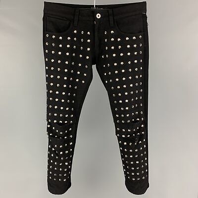JUNYA WATANABE Size 6 Black Silver Studded Cutout Jeans | eBay JUNYA WATANABE Size 6 Black Silver Studded Cutout Jeans | eBay
