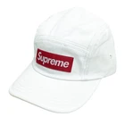 Casquette de camp 5 panneaux en sergé chino lavé Supreme SS21 pierre