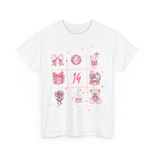 Women Cotton Tee Valentines Day Love Shirt, Heart top Cute Pink,Valentine's Gift - Picture 11 of 16