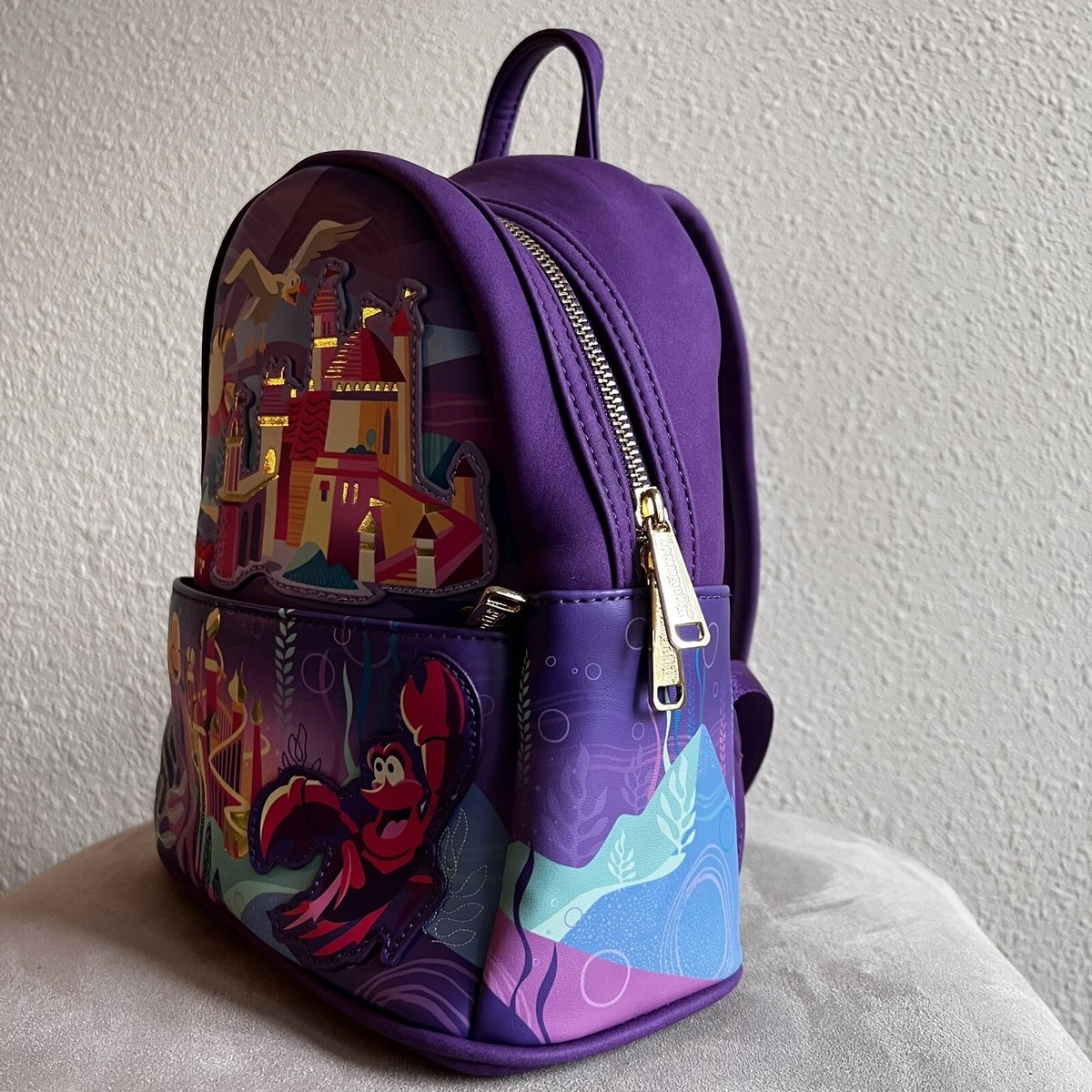 Ariel Castle Collection Mini Backpack Loungefly Disney The 