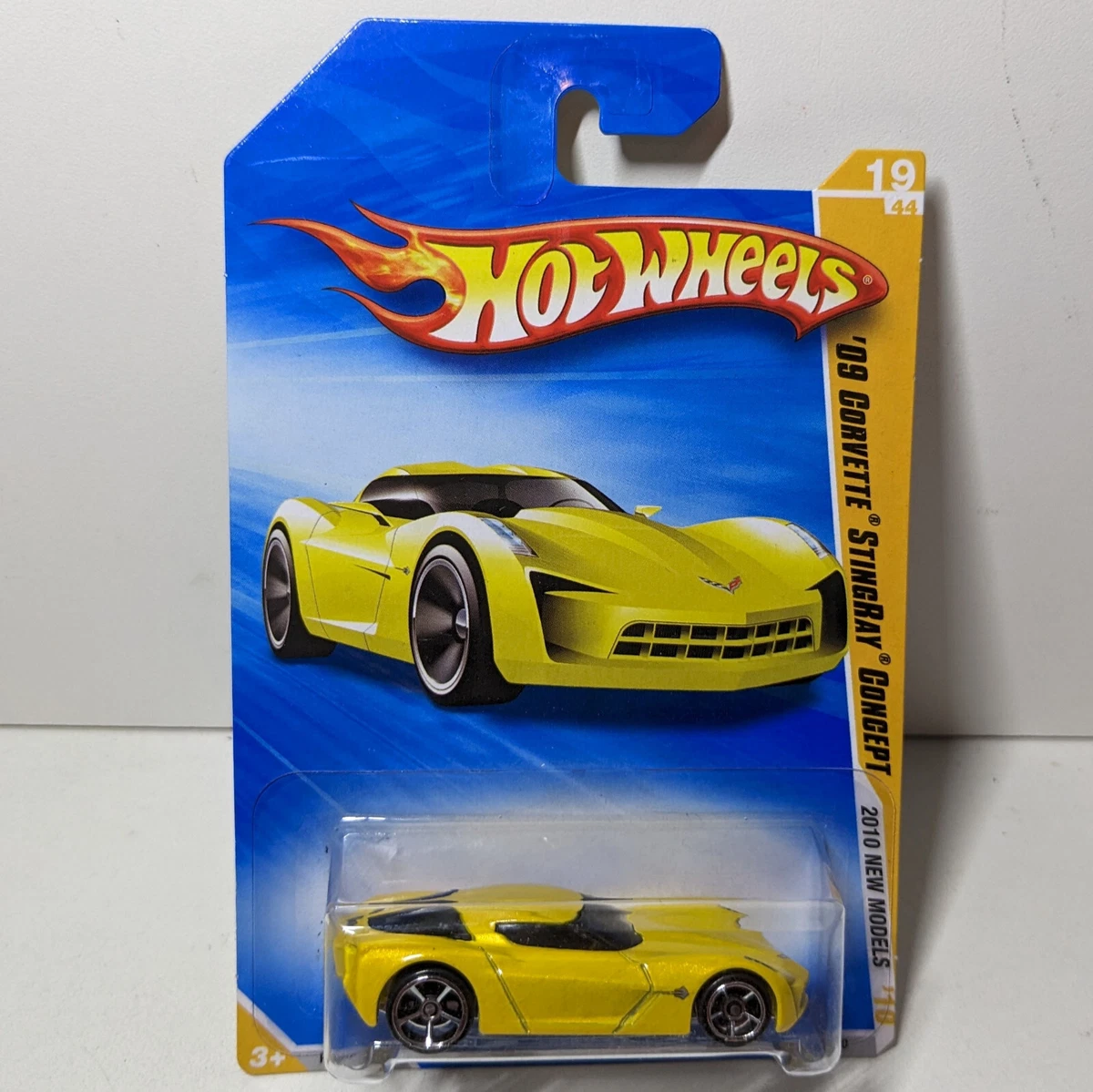 Hot Wheels 2010 New Models 09 Corvette Stingray Concept New Excellent Card