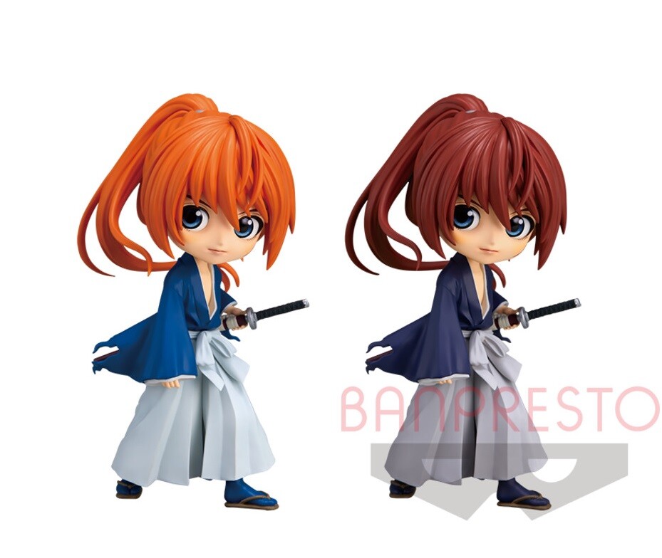 Banpresto Q Posket Figure Rurouni Kenshin Meiji Swordsman Story