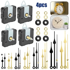 4 Set Quartz Wall Clock Movement Mechanism DIY Replacement Hands Repair Tool Kit