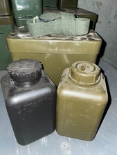 DEKONTAMINATIONSAUSSTATTUNGEN PINSELFLASCHE BROTB&Uuml;CHSE BUNDESWEHR BUND BW SELTEN