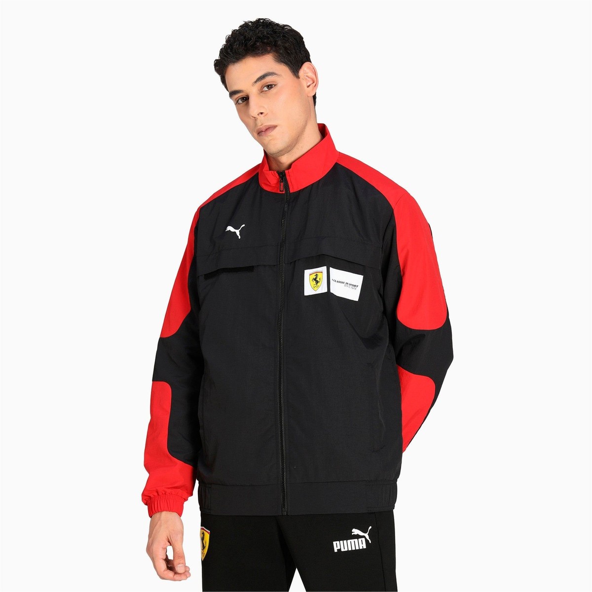 531644-02] Mens Puma FERRARI RACE STATEMENT WOVEN JACKET