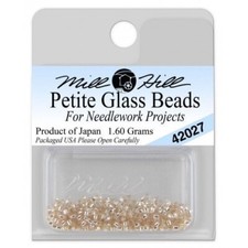 Mill Hill Glass Beads - Color 42027 Champagne Color 15/0 Seed Bead - 1.60 Grams