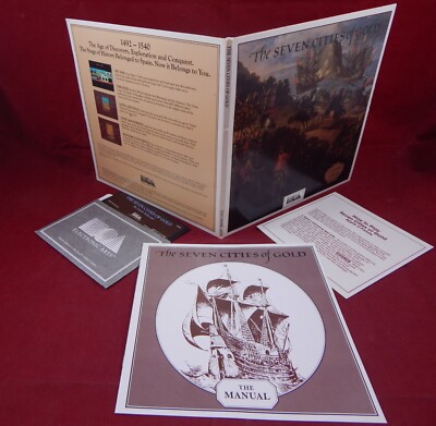 Apple 2: The Seven Cities of Gold - Electronic Arts 1984 mit OVP