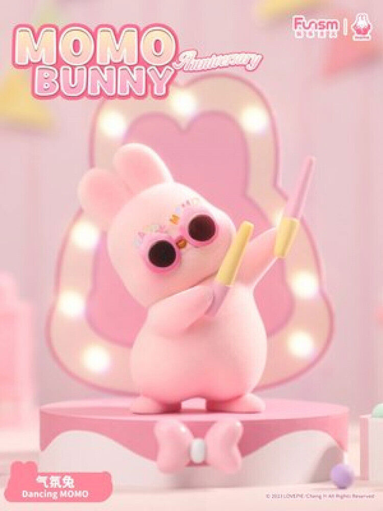 Funism Momo Bunny Anniversary Series Confirmed Blind Box Figure