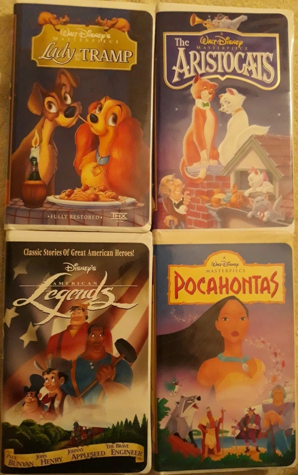 Walt disney masterpiece collection vhs lot - Image 2 of 3