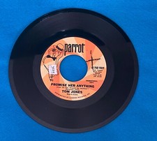 Tom Jones A Little You Promise Her Anything 45 RPM Promotional Copy