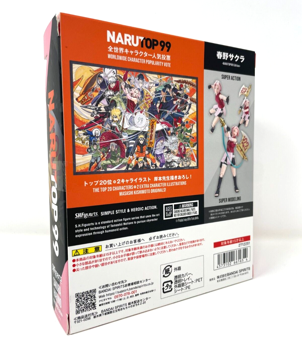 sakura S.H.Figuarts Sakura Haruno - NARUTOP99 Edition - Bandai Spirits