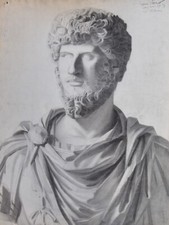 Pierre Henri Vaillant (1878-1939) (103) - Charcoal - Lucius Verus