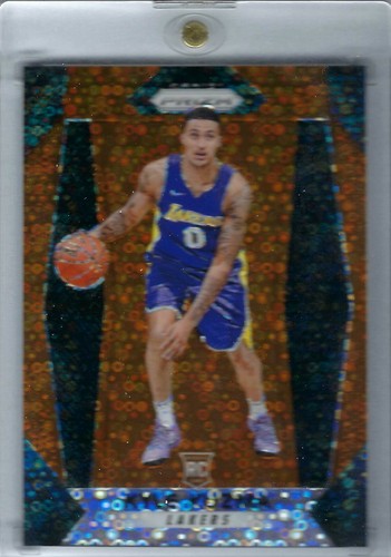 Kyle Kuzma [Fast Break Prizm Bronze] #283 2017 Panini Prizm card