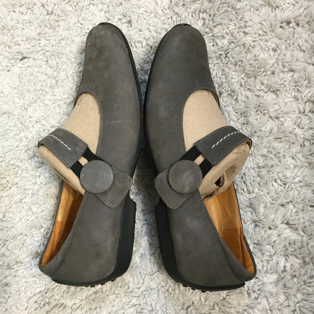 THERESIA M by NAOT mary jane shoes UK 5 US 7 ballet flat driving grip soles | eBay