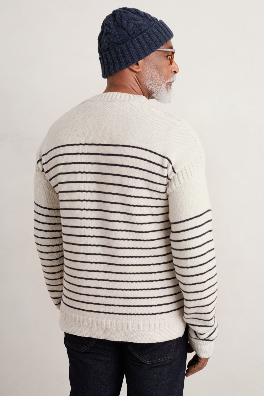 Seasalt Men's Jumper natural Men's Organic Cotton Boatman Jumper