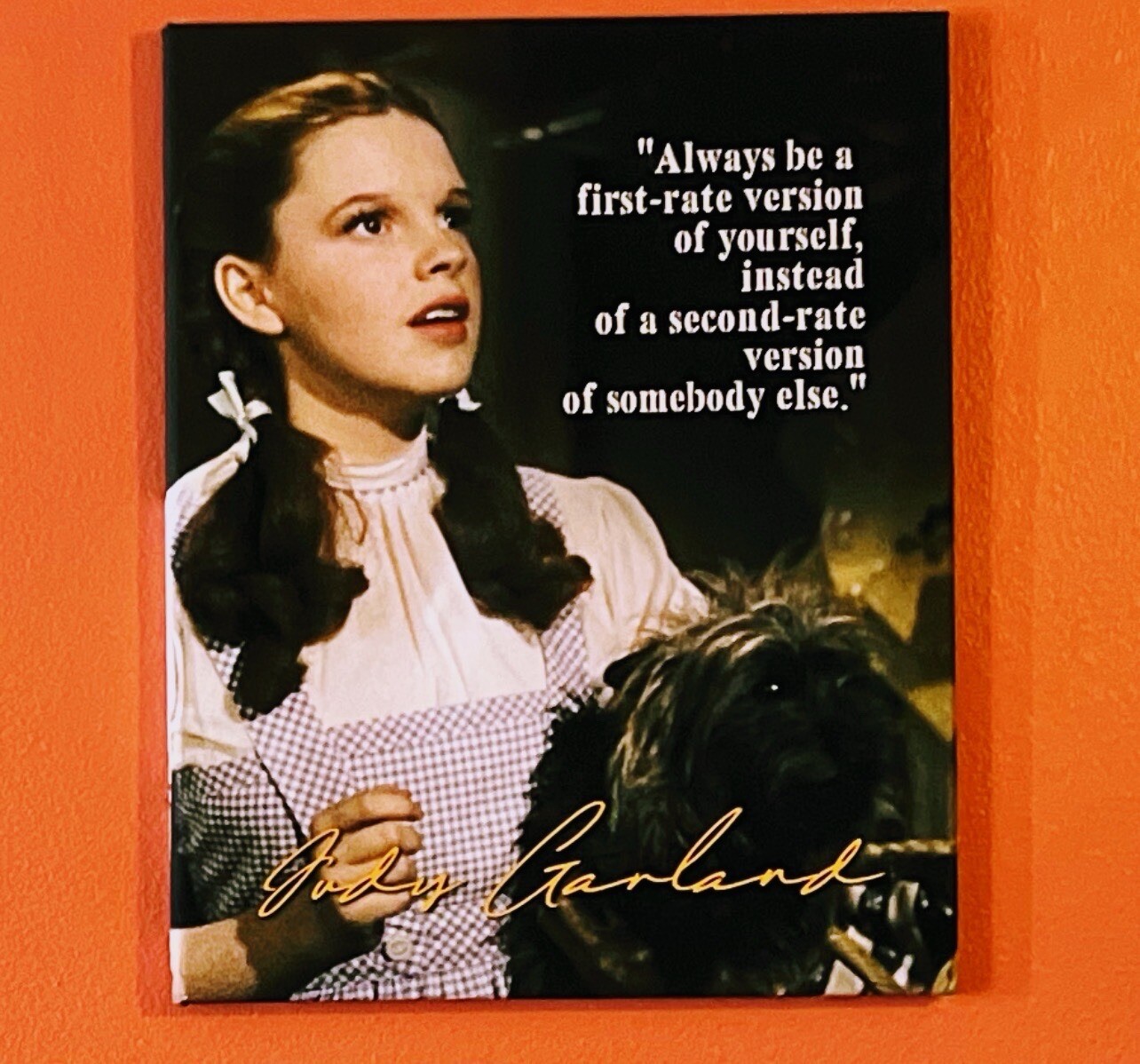 Judy Garland STUNNING photograph 16x20 photo LARGE! The Wizard of Oz