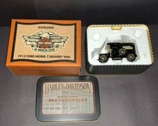 Harley Davidson 1913 Ford Model T Delivery Van 1/43 Scale Replica Collectible