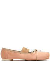 MM6 MAISON MARGIELA Anatomic Pink Satin Ballerinas New/Authentic