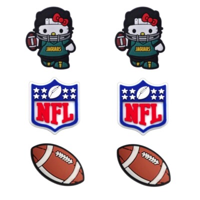Patriots Jibbitz NFL New England Patriots Football Team For Crocs