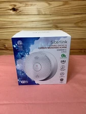 Siterlink GS886W-C White Combo Smoke And Carbon Monoxide Alarm, 3-Pcs
