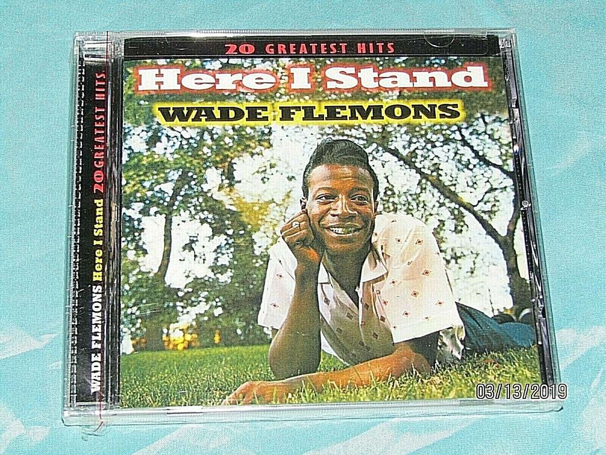 Rare Sealed R&B / Soul CD: Wade Flemons - Here I Stand