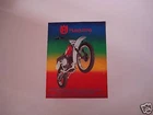 advertising Advertising 1976 MOTO HUSQVARNA 250