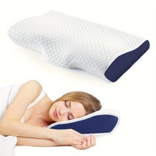 Memory Foam Pillow OR Additional Pillowcase. Ergonomic Neck Support