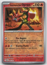 Hearthflame Mask Ogerpon 044/182 Destined Rivals Reverse Holo