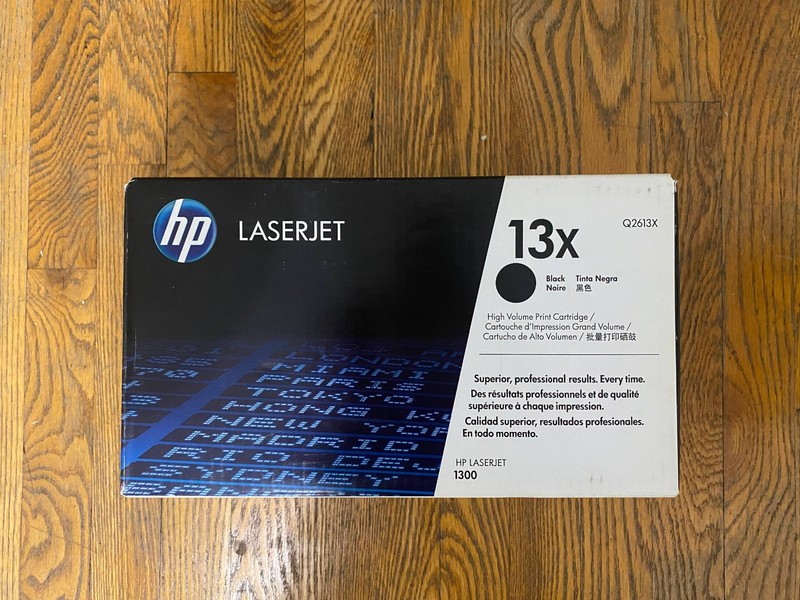 HP Q2613X Genuine Toner Cartridge for HP LaserJet 1300