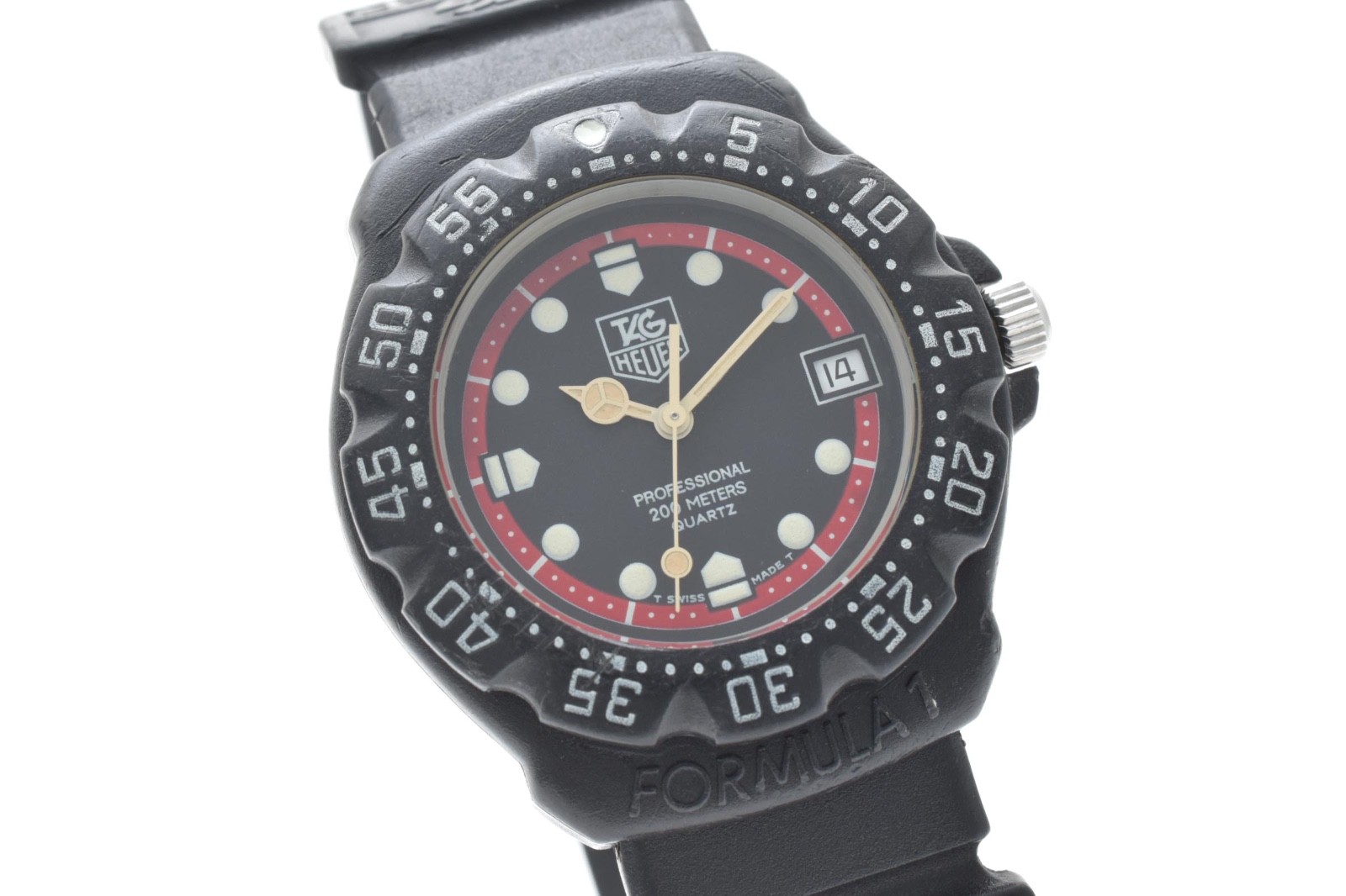 [Exc+5] TAG Heuer Formula 1 383.513/1 Quartz Professional 200m Men's 34mm Black image 6