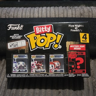 Funko Bitty POP Five Nights At Freddys FNAF Ballora Funtime Foxy Bay 4 Pack Rare