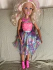 Vintage Vinyl Doll, Just Play Mattel large 28” Tall,   My Size Barbie Doll 2016