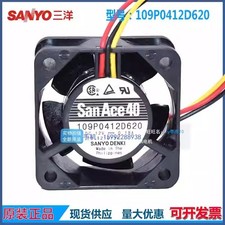 Sanyo 109P0412D620 DC12V 0.18A 3-Wire Inverter Cooling Fan