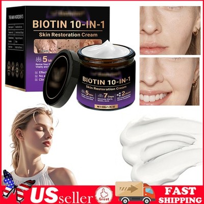 Biotin 10-in-1 Skin Restoration Cream, 2026 Professional Skin Treatment Cream US