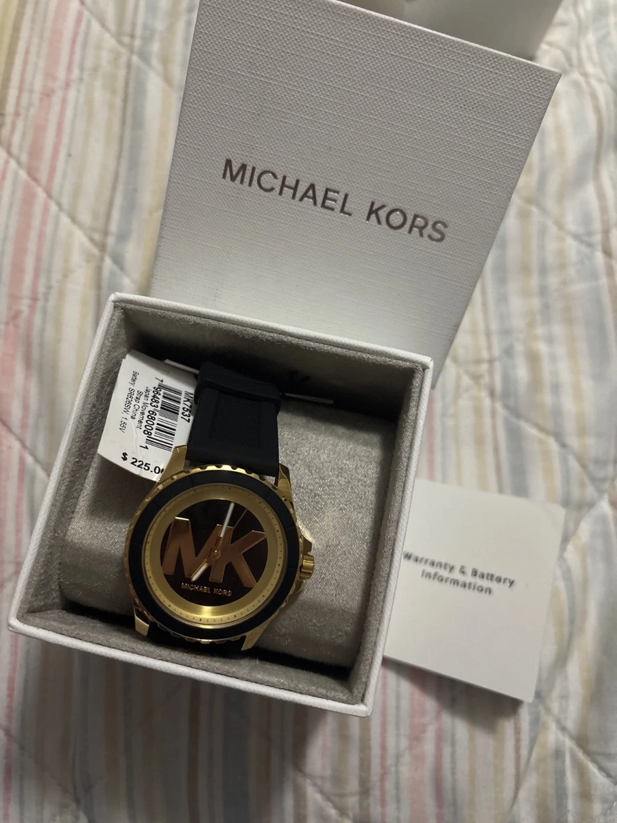 Женские наручные часы Michael Kors с резиновым ремешком  display picture 1