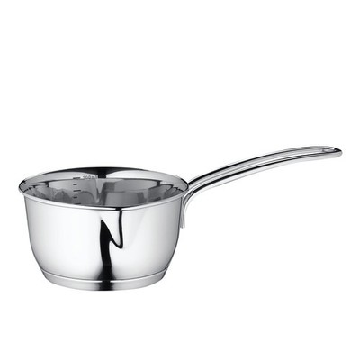 K ºchenprofi Stainless Steel Saucepan with Clad Bottom, 16-Ounce,Silver